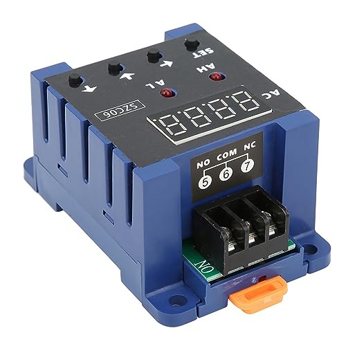 SZC06 AC Digitalameter 0,3-50A Messen Sie Alarmeinstellungen für AC110-220V (10A) (20A) (50A) (100A) (200A) von aqxreight