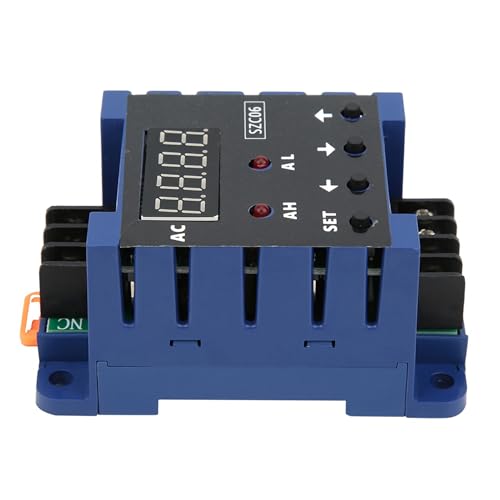 SZC06 AC Digitalameter 0,3-50A Messen Sie Alarmeinstellungen für AC110-220V (10A) (20A) von aqxreight