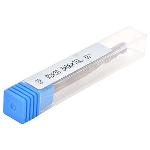 Sich Verjüngte Nasenendmühlen Robuster Helles Kegelendmühlen Zum Schnitzen von R1.5x47xd8x85mm (R2*30,5*D6*75mm) von aqxreight