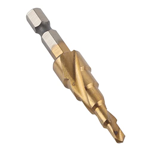 Stiefmaschinenbohrer Bit Hochgeschwindigkeit Stahllochschneider Werkzeug mit Sechskantgriff Zum Bohren von Holz 4mm ~ 32 Mm (4mm ~ 12mm) von aqxreight