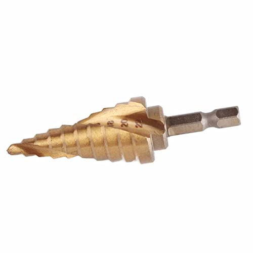 Stiefmaschinenbohrer Bit Hochgeschwindigkeit Stahllochschneider Werkzeug mit Sechskantgriff Zum Bohren von Holz 4mm ~ 32 Mm (4mm ~ 22mm) von aqxreight