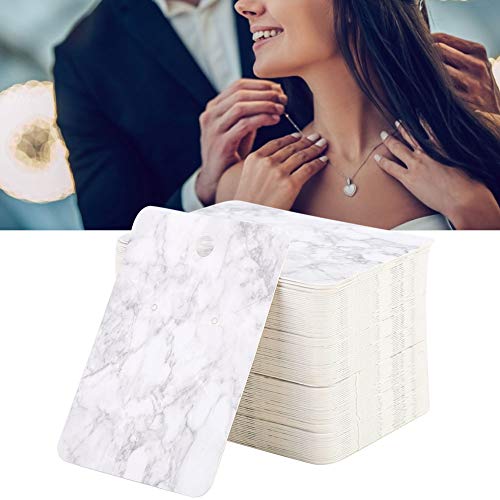 aqxreight 100pcs 5 X 7 Cm Marmor Getreide DIY Hand Crafts Schmuckohrohrohrstolzen Hanging Displaykarten Abging Displaykarten Handversuche Kartenkarten Kartenhänge -Cardar -Bolzen Display Display von aqxreight