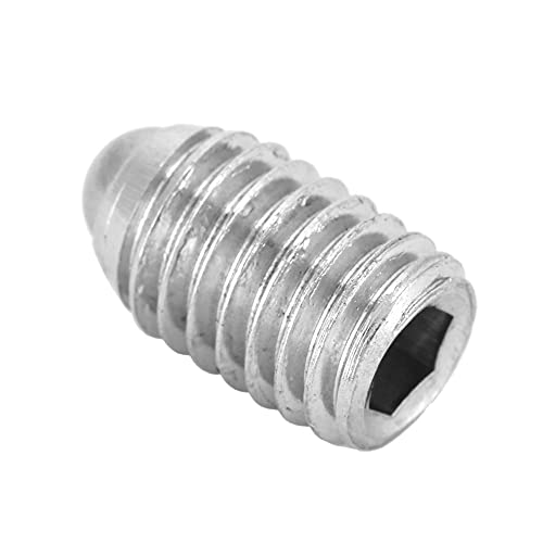aqxreight 20pcs M8 Hex Socket Edelstahlfeder Federkolben für Geräte und Werkzeuge (M8*16 (20pcs)) von aqxreight