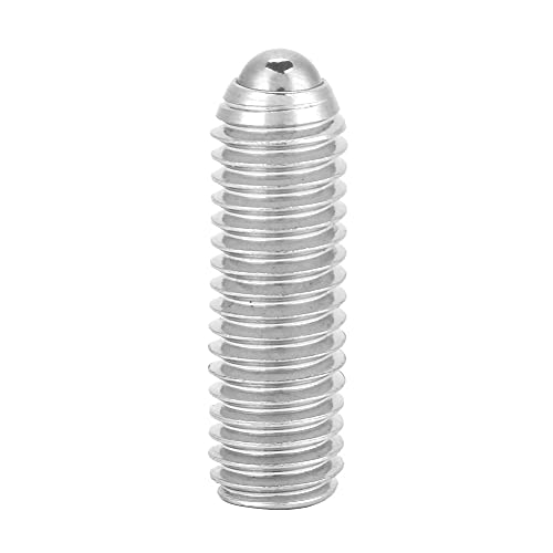 aqxreight 20pcs M8 Hex Socket Edelstahlfeder Federkolben für Geräte und Werkzeuge (M8*30 (20pcs)) von aqxreight