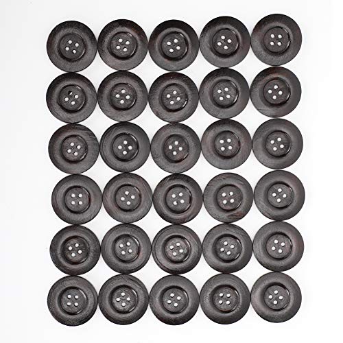 aqxreight 30 Prozent Runde Holzknöpfe für DIY -Handwerkskleidungszubehör und 40 Mm aqxreight 30 Prozent Runde Holzknöpfe für DIY -Handwerkskleidungszubehör und 40 Mm von aqxreight