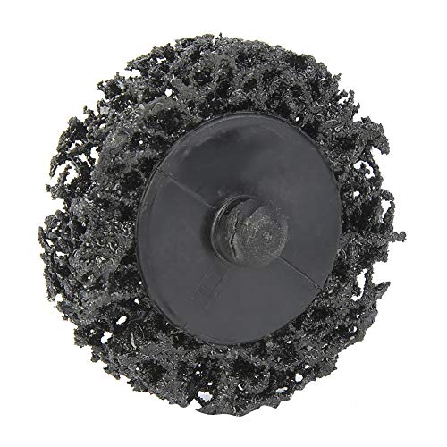 aqxreight 5pcs 2i 50 Mm Poly St. Scheibenrollenschloss Schleifradfarbe Remover Schleifscheibenrollenscheibe Schleifscheibenscheibenrolle. oder für Großartige Farbe (2 Zoll schwarz) von aqxreight