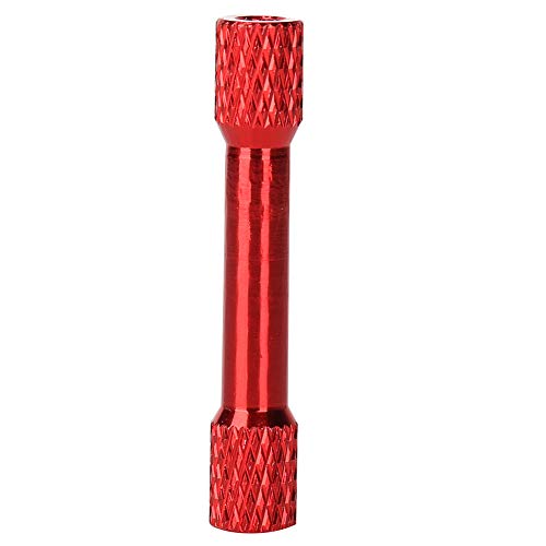 aqxreight M3x35mm Anodierte Aluminium -Stattes für Drohnen und RC -Flugzeuge 10 Packgrau Säulenabstandshalter (Tiefrot) von aqxreight