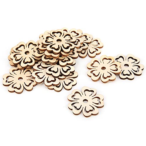 aqxreight Natürliche Holzblume -Form -Stücke für DIY Dekoration und das Erstellen von Rustikalem Charme aqxreight Natürliche Holzblume -Form -Stücke für DIY Dekoration und das Erstellen von Rustikalem Charme von aqxreight