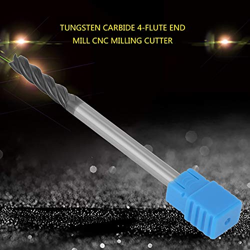 aqxreight Präzision 4-Flute Wolfram-Carbid-Endmühlenschneider für Effizientes CNC-Fräsen mit Einem Durchmesser von 6 Mm X 100 Mm aqxreight Präzision 4-Flute Wolfram-Carbid-Endmühlenschneider für Effizientes CNC-Fräsen mit Einem Durchmesser von 6 Mm X 100 Mm von aqxreight