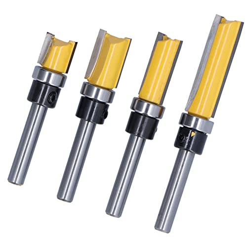 aqxreight Präzisions -Trim -Router Bit mit 1/4 Zoll Schaft für Flush Schneidholz MDF und Laminatvorlagen aqxreight Präzisions -Trim -Router Bit mit 1/4 Zoll Schaft für Flush Schneidholz MDF und Laminatvorlagen von aqxreight
