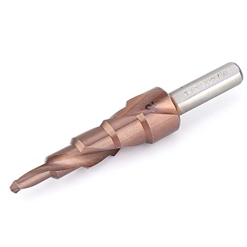 aqxreight Triangular Shank Stiefbohrer mit Kobaltbeschichtung für Edelstahlholz und PVC (4-12 (Schritt 5)) von aqxreight