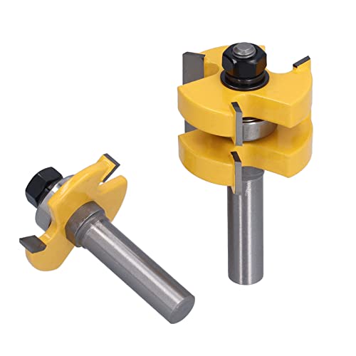 aqxreight Vielseitiger Zungenrouter -Bit für Holzbearbeitung und -Projekte aqxreight Vielseitiger Zungenrouter -Bit für Holzbearbeitung und -Projekte von aqxreight