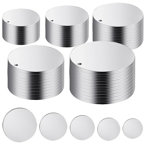 100x/Set Multifunktionale Stanzrohlinge Runde Gravurrohlinge mit Loch Edelstahl Rohlinge Tagged 10/15/20/25/30mm 100x/Set Multifunktionale Stanzrohlinge Runde Gravurrohlinge mit Loch Edelstahl Rohlinge Tagged 10/15/20/25/30mm von arenmi