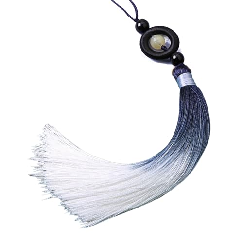 Elegante Polyester Taiji Schwerter Quasten für Kampfkunst und kulturelle Dekoration, dekorative Glücksperlen Fransenanhänger von arenmi