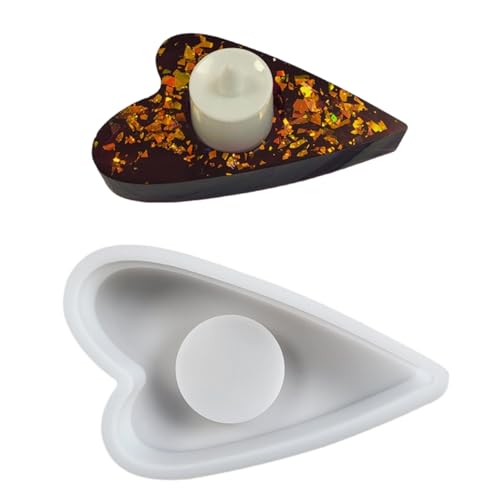 Silikonformen in Herzform, Kerzenhalter, Ornament, Epoxidharz, Tassen, Gips, Formen Silikonformen in Herzform, Kerzenhalter, Ornament, Epoxidharz, Tassen, Gips, Formen von arenmi