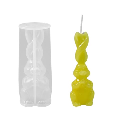 Silikonformen mit langen Ohren und Hasen, 3D-Hasen, Silikonformen für Epoxidharz, Seife, Heimdekoration Silikonformen mit langen Ohren und Hasen, 3D-Hasen, Silikonformen für Epoxidharz, Seife, Heimdekoration von arenmi