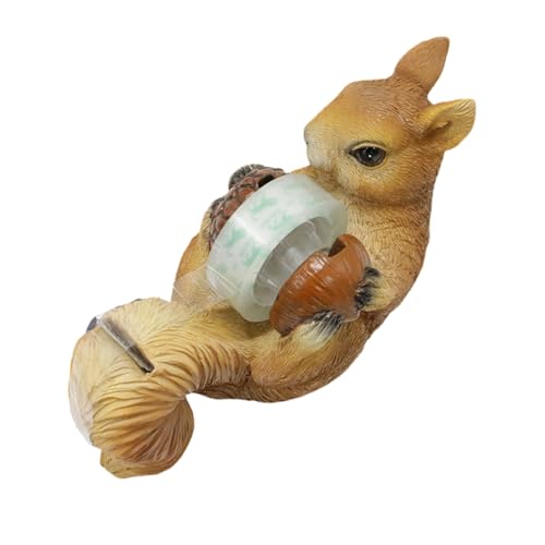 arenmi Eichhörnchen-Klebebandabroller, praktischer Klebebandabroller, Basteln, Scrapbooking, Werkzeug, Klebeband, Schneidebasis, einfach zu bedienen, Schreibtischzubehör arenmi Eichhörnchen-Klebebandabroller, praktischer Klebebandabroller, Basteln, Scrapbooking, Werkzeug, Klebeband, Schneidebasis, einfach zu bedienen, Schreibtischzubehör von arenmi