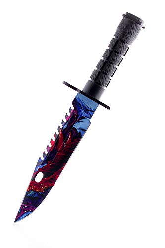 ariknives - Bajonett Knife Counter Skin Knife CS GO Strike Messe Jagdmesser taktisches Überlebens Camping Werkzeug Bayonet (Hyperbeast) von ARI Knives