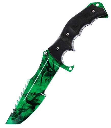 ariknives - Huntsman Knife Counter Skin Knife CS GO Strike Messe Jagdmesser taktisches Überlebens Camping Werkzeug (Gamma Doppler) von ARI Knives