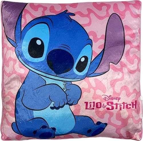 arlis Disney Stitch Kissen 38 cm (Stitch Kissen Rosa) von arlis