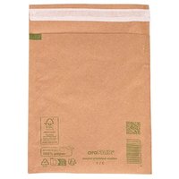 100 aroFAIR® Polstertaschen Gr. 3/C braun für DIN A5 von aroFAIR®