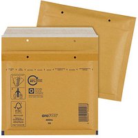 100 aroFOL® CLASSIC Luftpolstertaschen CD braun von aroFOL® CLASSIC