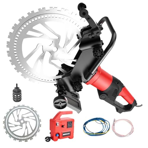 8900 W Betonsäge, 41,9 Cm Bürstenloser Motor, Wasserbetriebene Staubunterdrückung, 30 Cm Schnitttiefe, 3000 U/Min Wandschlitzmaschine, Für Beton, Bewehrungsstahl, Ziegel Und Marmor,1SawBlades 8900 W Betonsäge, 41,9 Cm Bürstenloser Motor, Wasserbetriebene Staubunterdrückung, 30 Cm Schnitttiefe, 3000 U/Min Wandschlitzmaschine, Für Beton, Bewehrungsstahl, Ziegel Und Marmor,1SawBlades von aromaoveite