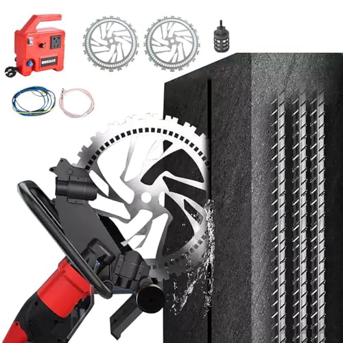 aromaoveite 42,9 cm Betonkreissäge – 8900-W-Mul-Trennsäge Mit Diamant-Schneidblatt Für Mauerwerk, Schnitttiefe 30 cm, Ringsägen, Für Kopf- Und Holzarbeiten,2SawBlades aromaoveite 42,9 cm Betonkreissäge – 8900-W-Mul-Trennsäge Mit Diamant-Schneidblatt Für Mauerwerk, Schnitttiefe 30 cm, Ringsägen, Für Kopf- Und Holzarbeiten,2SawBlades von aromaoveite