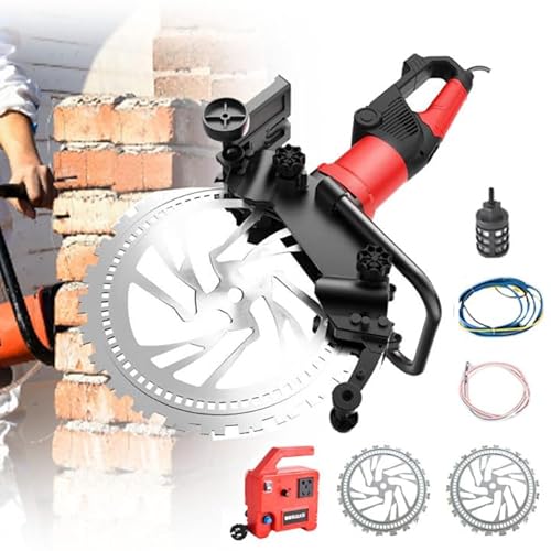 aromaoveite Betonsäge Mit 42 cm Sägeblatt, Betonringsäge, 30 cm Schnitttiefe, 90°-Schnittwinkelfreiheit, Geeignet Für Altbausanierung, Türen- Und Fensterschnitte,2SawBlades aromaoveite Betonsäge Mit 42 cm Sägeblatt, Betonringsäge, 30 cm Schnitttiefe, 90°-Schnittwinkelfreiheit, Geeignet Für Altbausanierung, Türen- Und Fensterschnitte,2SawBlades von aromaoveite