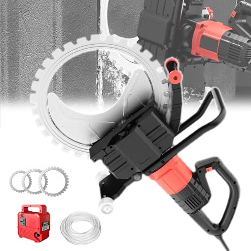aromaoveite Handgeführte Kreissägen-Schneidemaschine Ohne Einstellung, Elektrische Betonsäge 8900 W, 410 + 520 + 600 Mm Sägeblätter, Geeignet Für Stein, Stahl, Zement (Maximale Schnitttiefe 50 cm) aromaoveite Handgeführte Kreissägen-Schneidemaschine Ohne Einstellung, Elektrische Betonsäge 8900 W, 410 + 520 + 600 Mm Sägeblätter, Geeignet Für Stein, Stahl, Zement (Maximale Schnitttiefe 50 cm) von aromaoveite