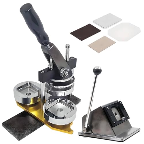 aromaoveite Magnet-Bastel-Studio-Set: 5 X 5 cm Quadratische Magnetpresse Mit Integriertem Papierschneider, 100 Zubehörteilen, Mit Kraftsparendem Griff aromaoveite Magnet-Bastel-Studio-Set: 5 X 5 cm Quadratische Magnetpresse Mit Integriertem Papierschneider, 100 Zubehörteilen, Mit Kraftsparendem Griff von aromaoveite