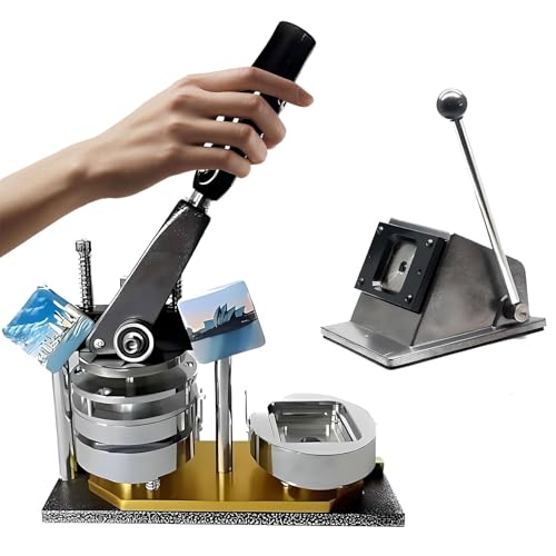 aromaoveite Manuelle Magnet-Button-Bastelarbeit System, All-In-One-Maschine Zur Herstellung Von 2 X 2 Zoll Kühlschrankaufklebern Mit Schneidemaschine, 100 Zubehörteilen aromaoveite Manuelle Magnet-Button-Bastelarbeit System, All-In-One-Maschine Zur Herstellung Von 2 X 2 Zoll Kühlschrankaufklebern Mit Schneidemaschine, 100 Zubehörteilen von aromaoveite