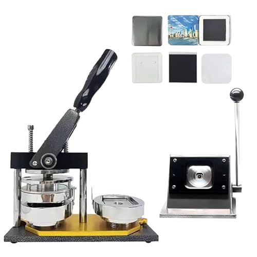 aromaoveite Professionelles DIY-Magnetpressen-Set: 5 X 5 cm Kühlschrankmagnet-Maker Mit Papierschneider & 100 Zubehörteilen – Für Individuelle Kühlschrankaufkleber & Geschenke aromaoveite Professionelles DIY-Magnetpressen-Set: 5 X 5 cm Kühlschrankmagnet-Maker Mit Papierschneider & 100 Zubehörteilen – Für Individuelle Kühlschrankaufkleber & Geschenke von aromaoveite