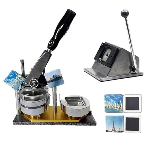aromaoveite Sofortbild-Magnetmaschine Für Heimwerker – 5 X 5 cm Magnetpresse-Set Inklusive Papierschneider & 100 Zubehörteilen, Perfekt Für Individuelle Kühlschrankaufkleber & Bastelprojekte aromaoveite Sofortbild-Magnetmaschine Für Heimwerker – 5 X 5 cm Magnetpresse-Set Inklusive Papierschneider & 100 Zubehörteilen, Perfekt Für Individuelle Kühlschrankaufkleber & Bastelprojekte von aromaoveite