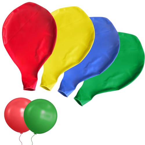4 Stück 36 Zoll Riesen Luftballons, Latex Riesige Ballon Dekoration für Hochzeit Babyparty Geburtstag Party Deko 4 Stück 36 Zoll Riesen Luftballons, Latex Riesige Ballon Dekoration für Hochzeit Babyparty Geburtstag Party Deko von arrderly