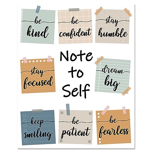 arricraft 1 Stück Inspirierende Positive Affirmationsdekoration, Klassenzimmer-Motivationsdruck-Poster Mit Wörtern, Ungerahmt, Pinnwand-Dekoration Für Kindergärtner, Schule, Klassenzimmer arricraft 1 Stück Inspirierende Positive Affirmationsdekoration, Klassenzimmer-Motivationsdruck-Poster Mit Wörtern, Ungerahmt, Pinnwand-Dekoration Für Kindergärtner, Schule, Klassenzimmer von arricraft