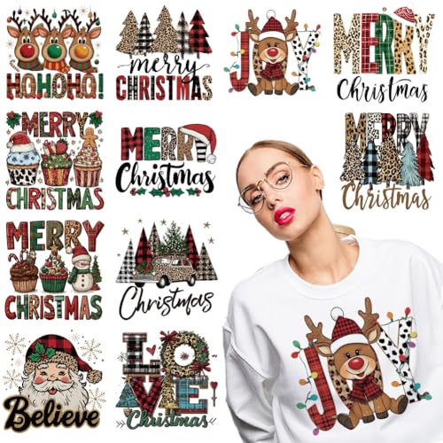 arricraft 11 Blatt Lustige Kuh Stoff Aufkleber Zum Aufbügeln Transferaufkleber Mit Leopardenmuster Und Weihnachtsmotiv Zum Selbermachen Für T Shirts Jeans Rucksäcke Familien Kleidung Hüte Dekoration arricraft 11 Blatt Lustige Kuh Stoff Aufkleber Zum Aufbügeln Transferaufkleber Mit Leopardenmuster Und Weihnachtsmotiv Zum Selbermachen Für T Shirts Jeans Rucksäcke Familien Kleidung Hüte Dekoration von arricraft