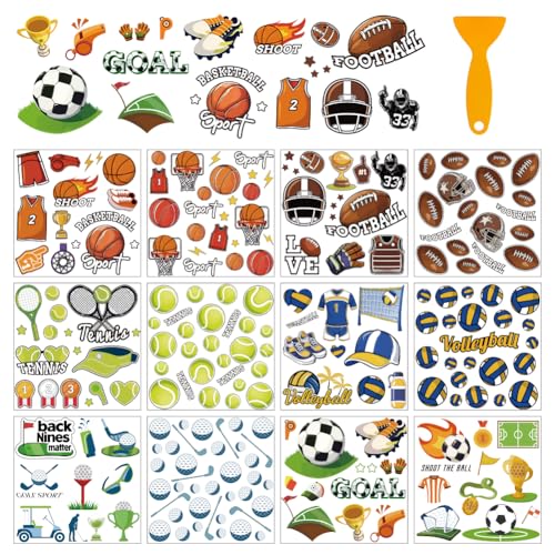 arricraft 12 Blatt Ball Rub On Transfers Zum Basteln 12 Stile Fußball Basketball Golf Rugby Volleyball Tennis Aufkleber PVC Aufkleber Zum Aufkleben Für Fenster Zu Hause DIY Handwerk arricraft 12 Blatt Ball Rub On Transfers Zum Basteln 12 Stile Fußball Basketball Golf Rugby Volleyball Tennis Aufkleber PVC Aufkleber Zum Aufkleben Für Fenster Zu Hause DIY Handwerk von arricraft