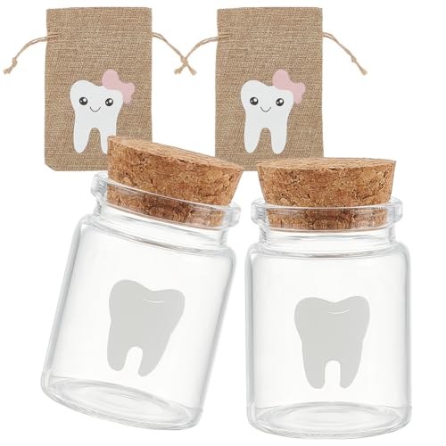 arricraft 2 Stück Mädchen Zahnfee Taschen Set Mit 2 kleinen Glasflaschen Milchzahnhalter Kinderzahn Andenkenboxen Für Verlorene Zähne Für Kinder Und Mädchen arricraft 2 Stück Mädchen Zahnfee Taschen Set Mit 2 kleinen Glasflaschen Milchzahnhalter Kinderzahn Andenkenboxen Für Verlorene Zähne Für Kinder Und Mädchen von arricraft