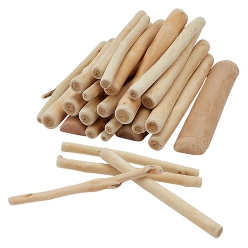 arricraft 40 Stück Treibholz zum Basteln, 6 Größen, helles Khaki, Treibholzstücke, Holzstäbe für Bastelarbeiten, Rahmen, Kranz, Surfkunst, Foto-Requisiten, Stranddekoration arricraft 40 Stück Treibholz zum Basteln, 6 Größen, helles Khaki, Treibholzstücke, Holzstäbe für Bastelarbeiten, Rahmen, Kranz, Surfkunst, Foto-Requisiten, Stranddekoration von arricraft