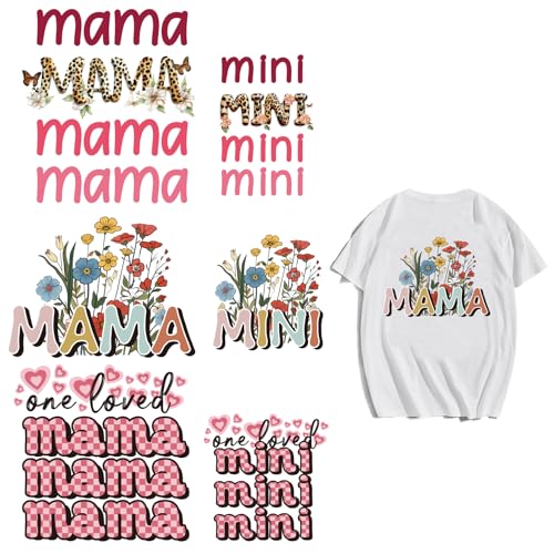 arricraft 6 Blatt Mama Aufnäher Zum Aufbügeln 6 Größe Leopardenherz Blumen Aufbügleraufkleber PET Waschbarer Wärmeübertragungsaufkleber Für DIY T Shirt Jacke Muttertagsdeko arricraft 6 Blatt Mama Aufnäher Zum Aufbügeln 6 Größe Leopardenherz Blumen Aufbügleraufkleber PET Waschbarer Wärmeübertragungsaufkleber Für DIY T Shirt Jacke Muttertagsdeko von arricraft