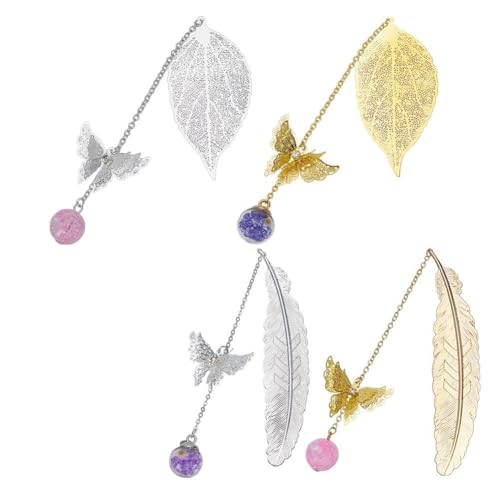 arricraft Dekorative Blätter Und Lesezeichen Aus Metalllegierung 4 Stück Lesezeichen In 4 Stil Dekorativ Mit Schmetterling Und Bunten Glasperlen Einzigartiges Geschenk Für Frauen Lehrerinnen arricraft Dekorative Blätter Und Lesezeichen Aus Metalllegierung 4 Stück Lesezeichen In 4 Stil Dekorativ Mit Schmetterling Und Bunten Glasperlen Einzigartiges Geschenk Für Frauen Lehrerinnen von arricraft
