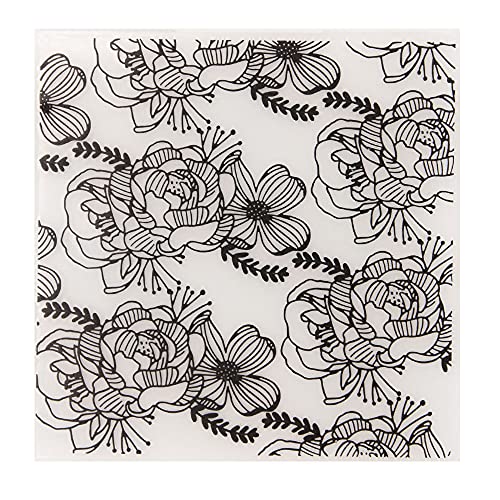 arriettycraft Kunststoff-Prägeschablonen für Karten, Scrapbooking oder Papierbasteln, 13 x 13 cm arriettycraft Kunststoff-Prägeschablonen für Karten, Scrapbooking oder Papierbasteln, 13 x 13 cm von arriettycraft