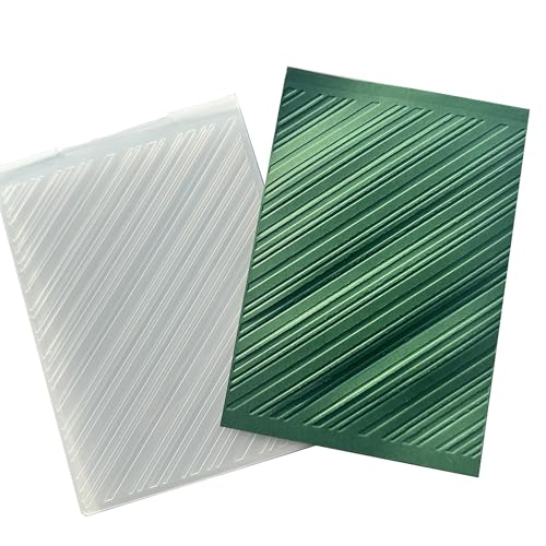 arriettycraft Kunststoff-Prägeschablonen für Kartengestaltung, Streifenlinien, Scrapbooking, Kunststoffvorlage, Fotoalbum, Kartenpapier, handgefertigt, Basteln, Dekoration, Schablonenformen arriettycraft Kunststoff-Prägeschablonen für Kartengestaltung, Streifenlinien, Scrapbooking, Kunststoffvorlage, Fotoalbum, Kartenpapier, handgefertigt, Basteln, Dekoration, Schablonenformen von arriettycraft