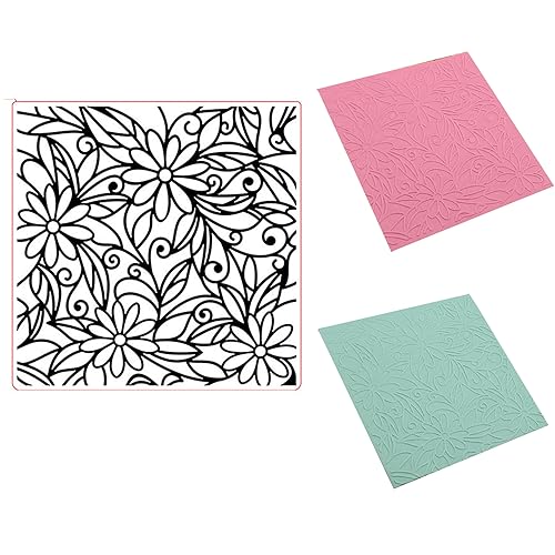 arriettycraft Kunststoff-Prägeschablonen mit Blumen und Blättern für Karten oder Tagebücher, geprägte Ordner, Vorlage, Fotoalbum, Papier, handgefertigt, Scrapbooking, Basteln, Dekoration arriettycraft Kunststoff-Prägeschablonen mit Blumen und Blättern für Karten oder Tagebücher, geprägte Ordner, Vorlage, Fotoalbum, Papier, handgefertigt, Scrapbooking, Basteln, Dekoration von arriettycraft