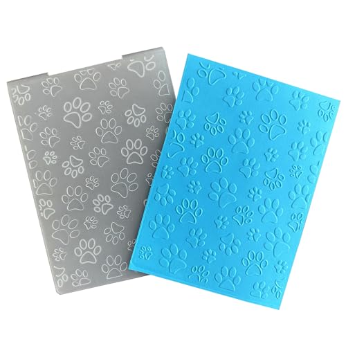 arriettycraft Kunststoff-Prägeschablonen mit Hundepfotenabdruck, für Kartenherstellung, Katzenpfotenabdrücke, Scrapbooking, Kunststoffvorlage, Fotoalbum, Kartenpapier, handgefertigt, Basteln, arriettycraft Kunststoff-Prägeschablonen mit Hundepfotenabdruck, für Kartenherstellung, Katzenpfotenabdrücke, Scrapbooking, Kunststoffvorlage, Fotoalbum, Kartenpapier, handgefertigt, Basteln, von arriettycraft