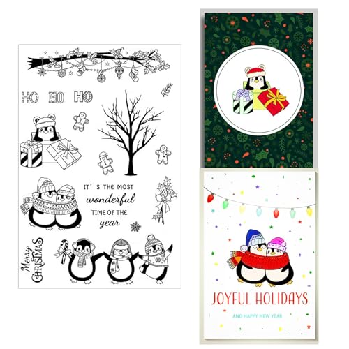 arriettycraft Transparente Weihnachtsstempel für Kartenherstellung oder Tagebuch, Weihnachtsspitze, Beerenzweig, Bäume, transparente Silikonstempel für Bastelarbeiten, Scrapbooking, Bastelarbeiten, arriettycraft Transparente Weihnachtsstempel für Kartenherstellung oder Tagebuch, Weihnachtsspitze, Beerenzweig, Bäume, transparente Silikonstempel für Bastelarbeiten, Scrapbooking, Bastelarbeiten, von arriettycraft
