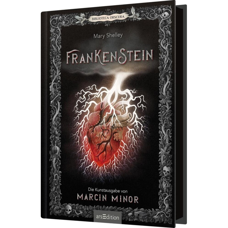Biblioteca Obscura: Frankenstein - Mary Shelley, Gebunden von ars edition