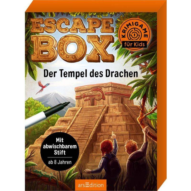 Escape-Box - Der Tempel Des Drachen - Patrick Schladt, Box von ars edition