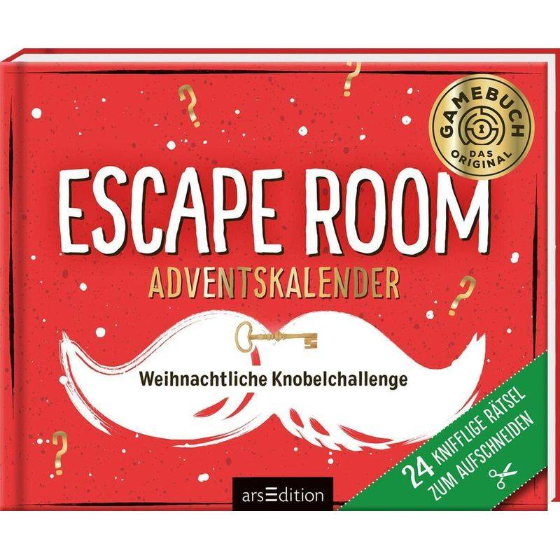 Escape Room Adventskalender. Weihnachtliche Knobelchallenge - Escape Room Adventskalender. Weihnachtliche Knobelchallenge, Gebunden von ars edition